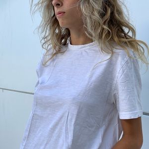 White Calvin Klein t shirt